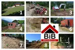 BiB wie Bau im Bild. Dokumentation über den Bau eines privaten Einfamilienhauses mit lizenzfreien Hausbau-Bildern. Fotografiert vom Website-Autor persönlich.