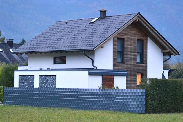 Einfamilienhaus mit Satteldach - Steildach