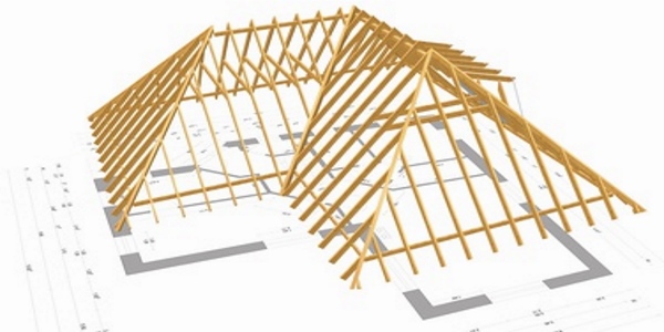 CAD Dachstuhl