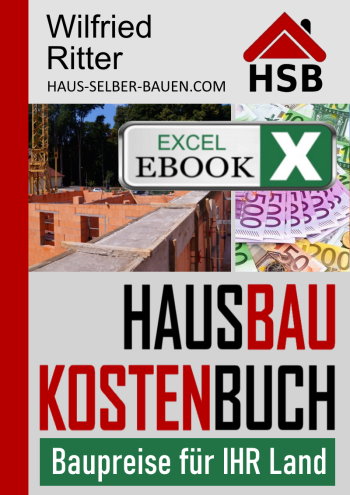 Das Hausbaukostenbuch als XLSX-Datei. Indexzahl eingeben und alle auf Haus-Selber-Bauen.com angegebenen Baupreise auf die für Ihr Land gültigen Preise umrechnen.