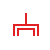 Symbol Elektroplanung: Antennendose