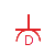 Symbol Elektroplanung: Steckdose Dunstabzug