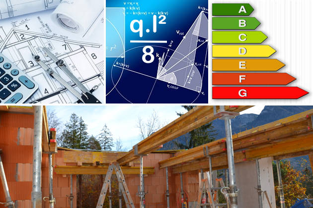 Planung, Statik, Hausbau, Energieberatung