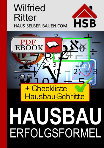 Cover eBook Hausbau Erfolgsformel von Wilfried Ritter