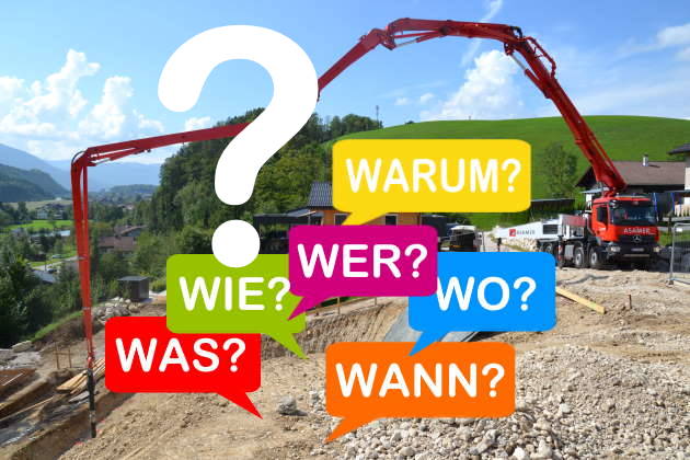 Sie bekommen hier Antworten auf Fragen zum Hausbau, die sich für jeden Bauherrn stellen. Und wenn etwas unklar ist, können Sie auch selbst Ihre Fragen stellen.