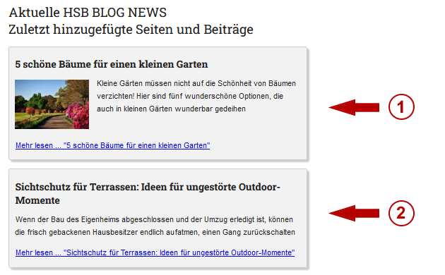 Anleitung HSB Gastbeitrag-Service: Bilder Seite HSB Blog-News