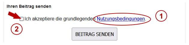 Anleitung HSB Gastbeitrag-Service: Nutzungsbedingungen