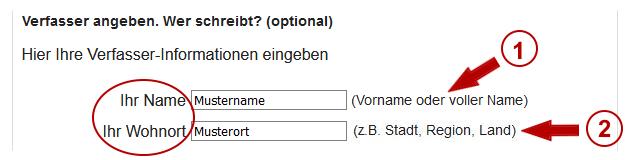 Anleitung HSB Gastbeitrag-Service: Verfasser angeben