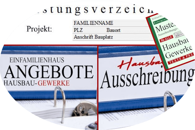 Auswahlbild für Navigation zu Baupraxis-Thema Ausschreibung und Angebote einholen
