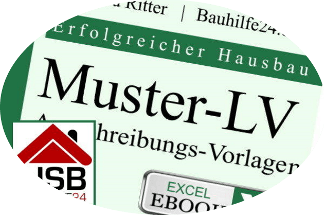 HSB Muster-LV. Excel Ausschreibungs- und Kalkulations-Vorlagen
