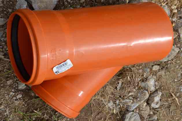Kanalrohr Kunststoff-Abzweiger PVC