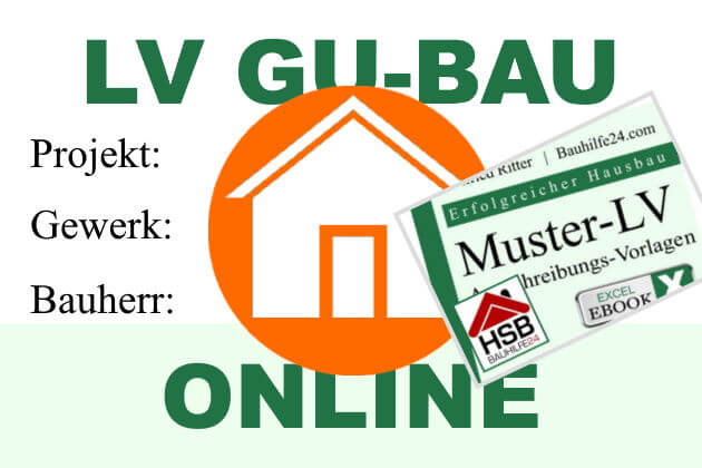 LV Praxisbeispiel GU-Bau | Generalunternehmer