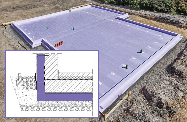 Gedämmte Bodenplatten ohne Frostschürzen