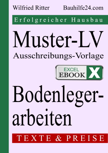 Muster-LV Bodenlegerarbeiten