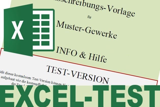 Excel Muster-LV Testversion