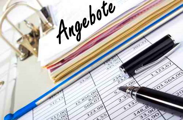 Ordner mit Angeboten