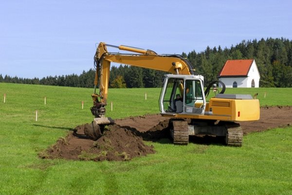 Rohbau herstellen - Erdarbeiten
