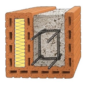 Ringbalken aus U-Schalen