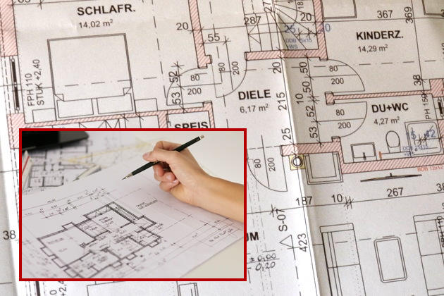 Welche Pläne Sie für den Bau Ihres Einfamilienhauses tatsächlich brauchen, wer die Baupläne zeichnen soll, wie viel das kostet und worauf Sie verzichten können.