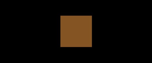 Farbe Braun auf Schwarz