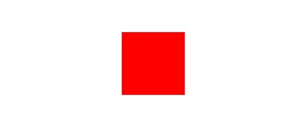 Farbe Rot auf Weiß