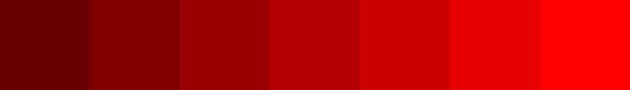 Rot-Schattierungen dunkel