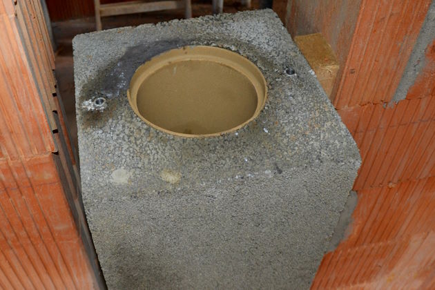 Pos. 08.11 Schiedel ABSOLUT, 1-zügig 18 cm Einzügiger Kamin System Schiedel