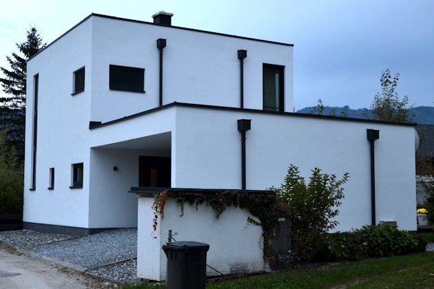 Einfamilienhaus mit Flachdach