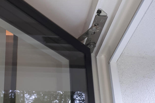 Schmale Ansichtsfläche Dickerer Fensterrahmen aus Kunststoff mit schmaler Ansicht