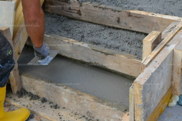 Bau im Bild | Betontreppen