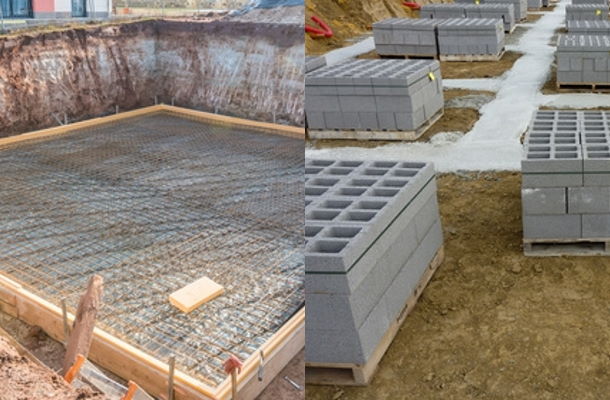 Bodenplatte betonieren oder Streifenfundamente herstellen. Zwei mögliche Fundierungsarten und was Sie darüber wissen sollten. Dazu alle wichtigen Detailpreise.