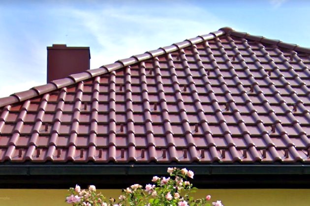 Engobe Ziegeldeckung