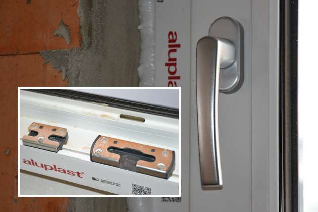 Beschläge Schwachstelle bei Fenstern: Beschläge