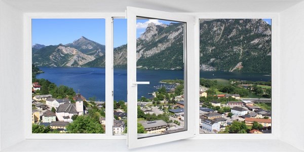 Bauetappe Fenster einbauen