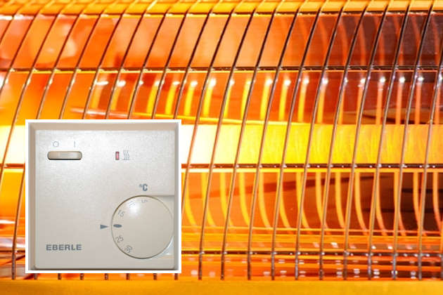 Elektro-Infrarotheizung mit Schaltgerät