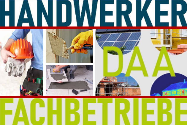 Handwerker und Fachbetriebe im Internet suchen und finden