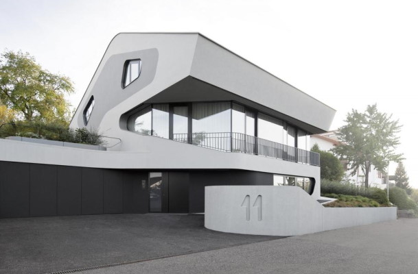 Futuristische Häuser