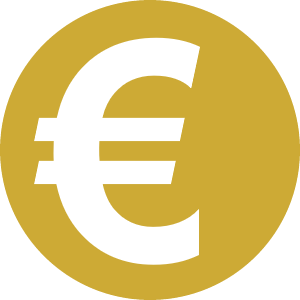 Icon Kosten Eurozeichen