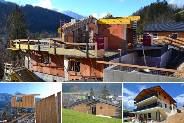 EFH Hausbauphasen - Klassischer Hausbau mit Bankkredit