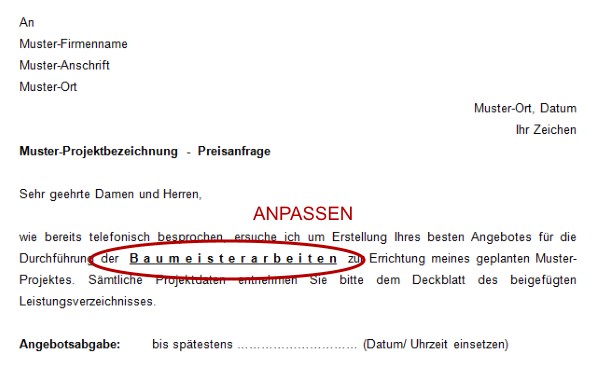 Leistungsverzeichnis Erstellen In Eigenregie So Gehts