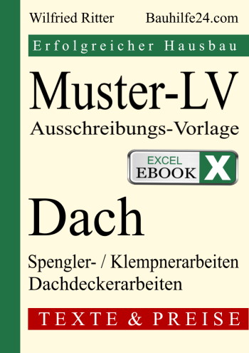 Excel-eBook Muster-LV Dach