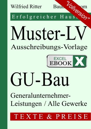 Ausschreibungs-Vorlage Muster-LV GU-Bau