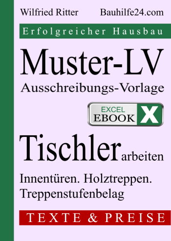 Muster-LV Tischlerarbeiten