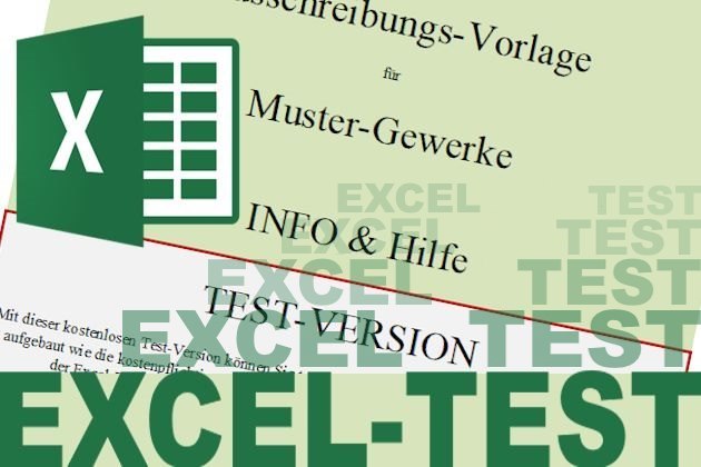 Excel Muster-LV Testversion